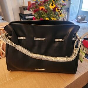 Badgley Mischka Black Shoulder Bag